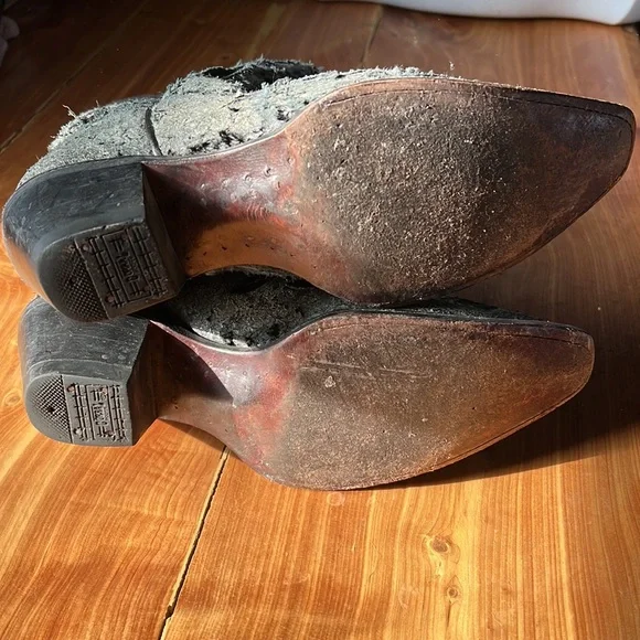 Size 8 bling black Corral boots - Picture 2 of 7